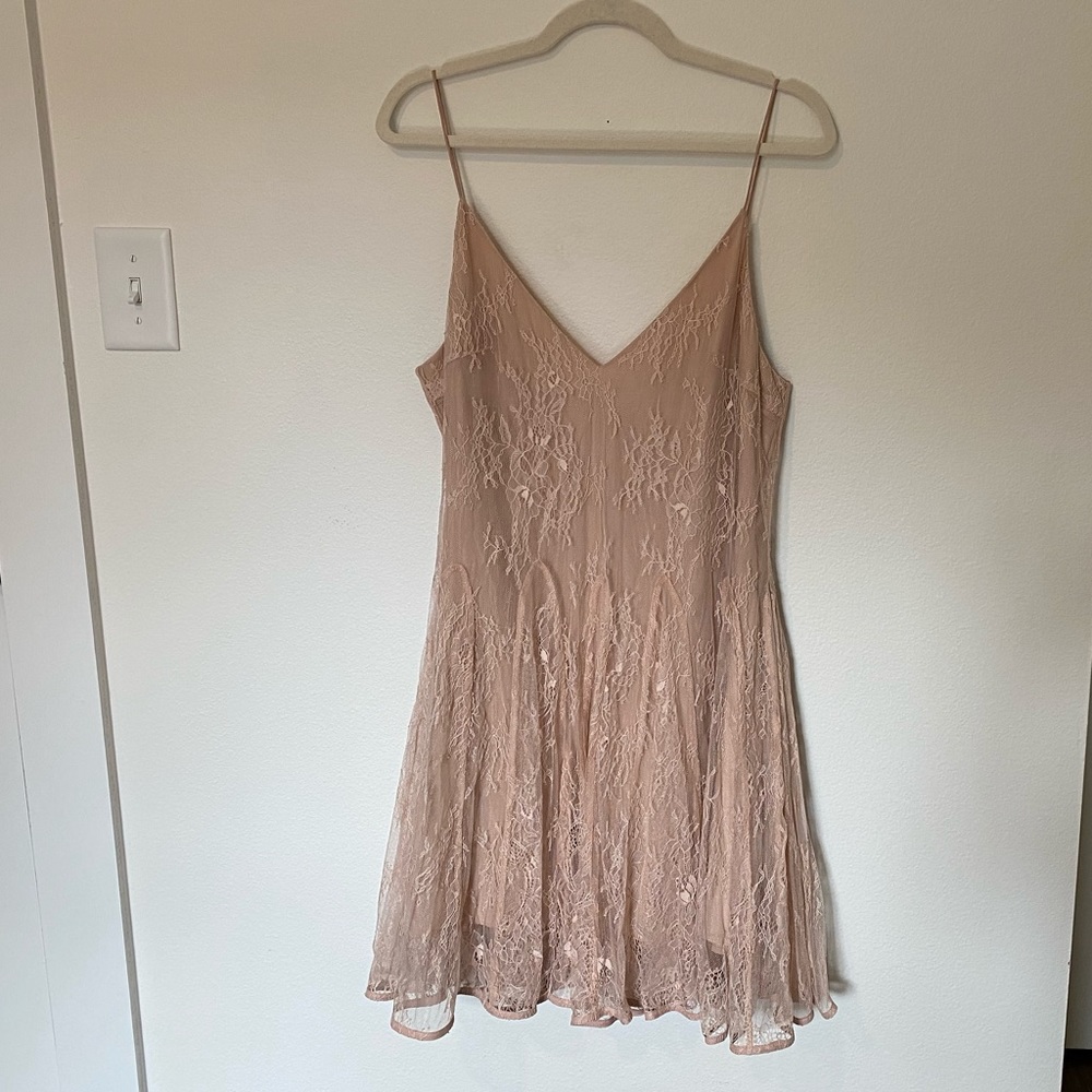 NWT Keepsake Above Water Lace Mini Dress